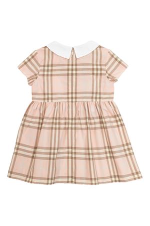 pink cotton dress BURBERRY KIDS | 8121224C4170